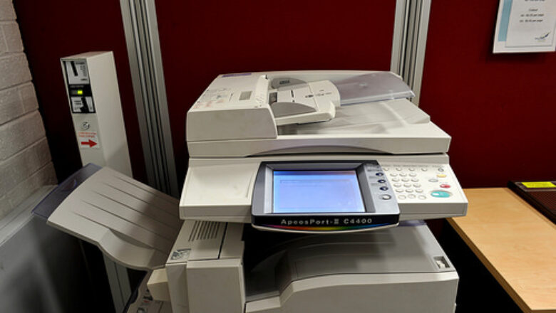 Standard size photocopier